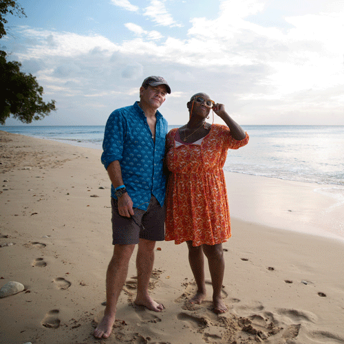 Matt Tebbutt & Andi Oliver | Channel 4 TV Chef Matt Tebbutt and TV Chef Andi Oliver on location of filming Food Unwrapped for Channel 4.